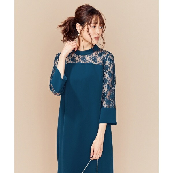 独創的 楽天市場 ｐｒｉｅｒ レーススリーブサックワンピース ドレス 組曲 Kumikyoku 丸井 マルイ 楽天市場店 楽天市場 Alfalamanki Com