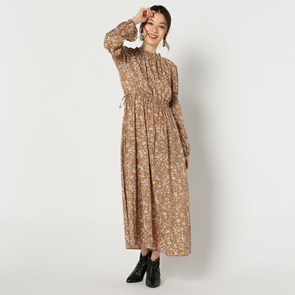 楽天市場 更紗柄ワンピース ノーリーズ レディース Nolley S 丸井 マルイ 楽天市場店