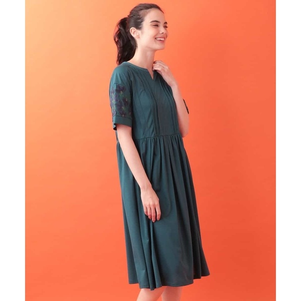 国内配送 楽天市場 フラワー刺繍アップリケワンピース ホコモモラ Jocomomola 丸井 マルイ 楽天市場店 最高の Csckerala Com