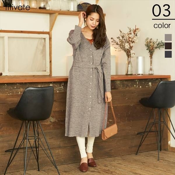 楽天市場 2wayﾆｯﾄﾜﾝﾋﾟｰｽ ｶｰﾃﾞｨｶﾞﾝ ティティベイト Titivate 丸井 マルイ 楽天市場店