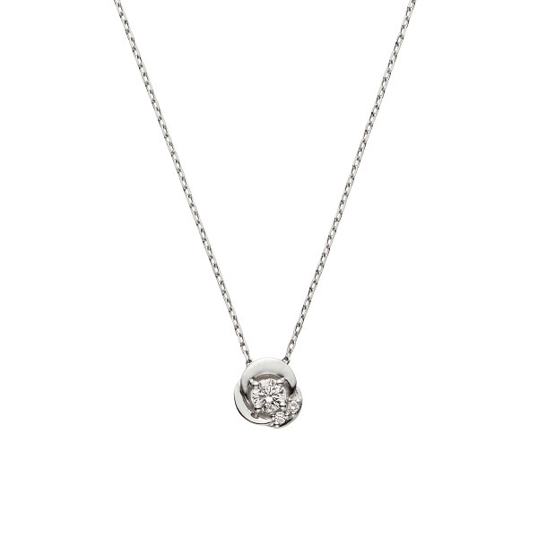 楽天市場】Pt900 ダイヤモンド 0.120 CT アンセブラン ネックレス/VA ...