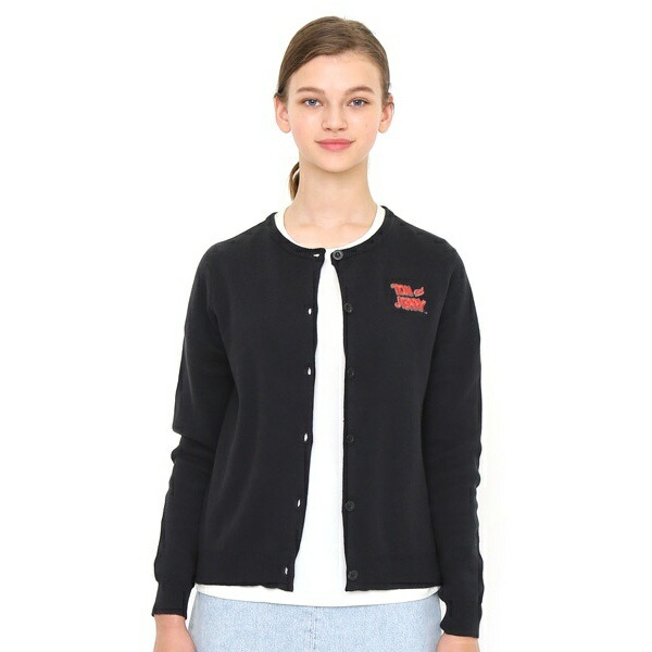 楽天市場 レディース コラボレーションカーディガン ラフィングジェリー トムとジェリー グラニフ Graniph 丸井 マルイ 楽天市場店