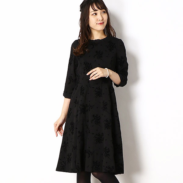 楽天市場 トリアセテートフロッキーワンピース カールパークレーン Karl Park Lane 丸井 マルイ 楽天市場店