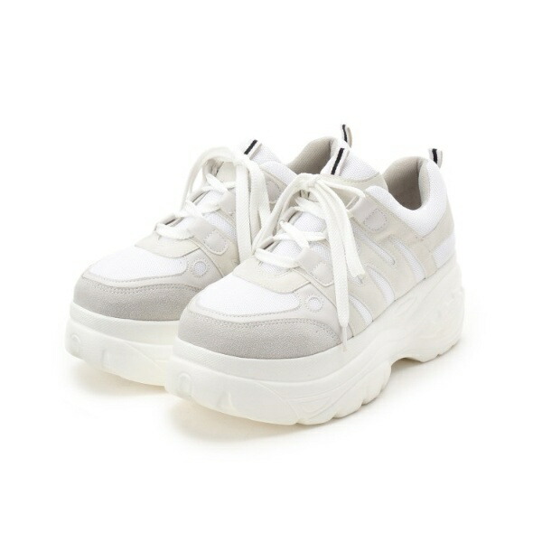 楽天市場 ニコラ掲載 厚底ダッドスニーカー ピンクラテ Pink Latte 丸井 マルイ 楽天市場店