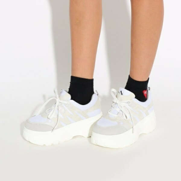 楽天市場 ニコラ掲載 厚底ダッドスニーカー ピンクラテ Pink Latte 丸井 マルイ 楽天市場店