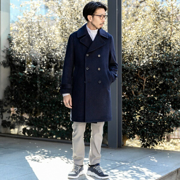 楽天市場 Nobiliaツイルビーバーダブルブレストコート メンズメルローズ Men S Melrose 丸井 マルイ 楽天市場店