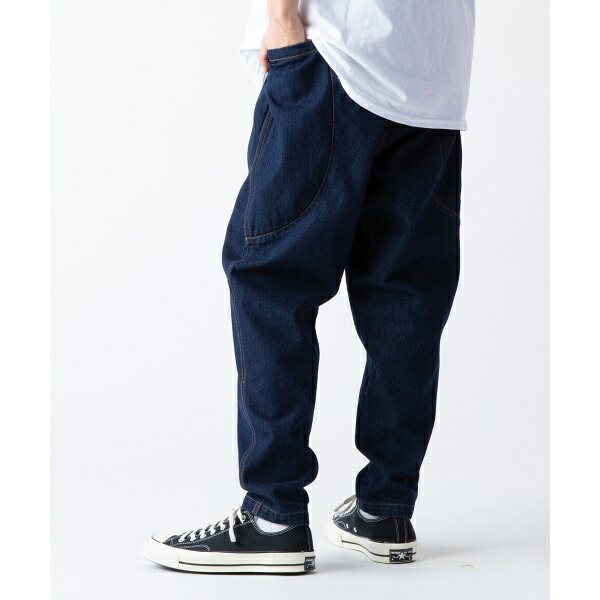 rehacer : Big Pocket Wide Tapered Denim／レアセル（rehacer）