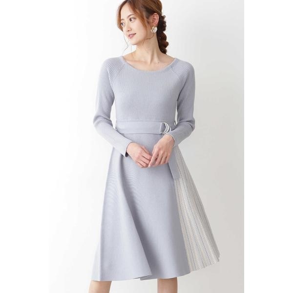 楽天市場 バイカラープリーツワンピース ジルバイジルスチュアート Jill By Jillstuart 丸井 マルイ 楽天市場店