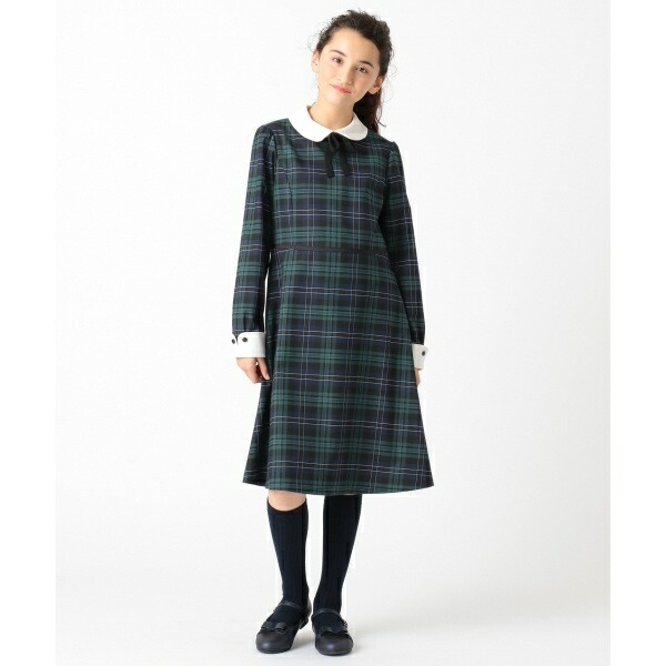 即日発送 １５０ １７０ｃｍ チェックレトロワンピース 組曲 キッズ ｋｕｍｉｋｙｏｋｕ ｋｉｄｓ To Drborchmanpediatrics Com