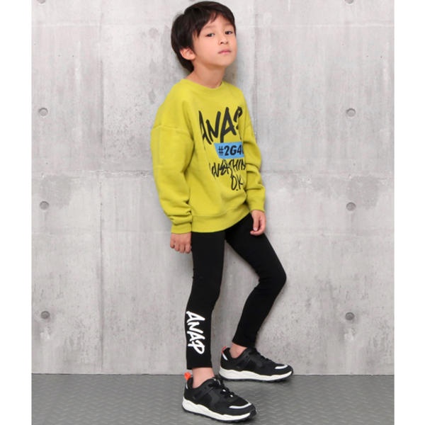 楽天市場 手書きロゴプリントレギンス アナップキッズ ガール Anap Kids Girl 丸井 マルイ 楽天市場店