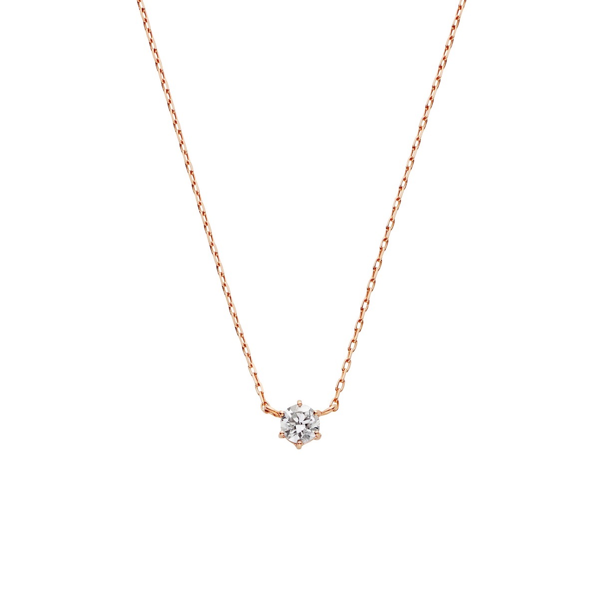 新品仕上げ済】ヴァンドーム青山 ダイヤネックレス フラワー 0.31ct ...