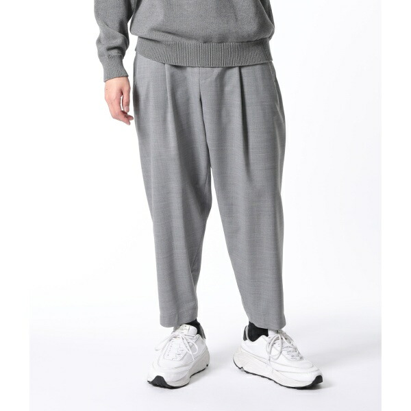 楽天市場 Solotex ワイドクロップドパンツ アダム エ ロペ メンズ Adam Et Rope 丸井 マルイ 楽天市場店