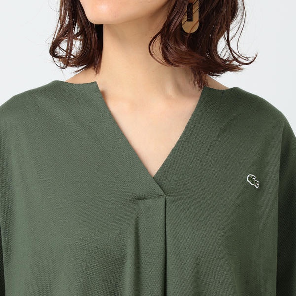 楽天市場 ｌａｃｏｓｔｅ ｂ ｍｉｎｇ ｂｙ ｂｅａｍｓ スリットネック ワンピース ２０ｓｓ ｒ ビーミングライフストア レディース Bming Lifestore W 丸井 マルイ 楽天市場店