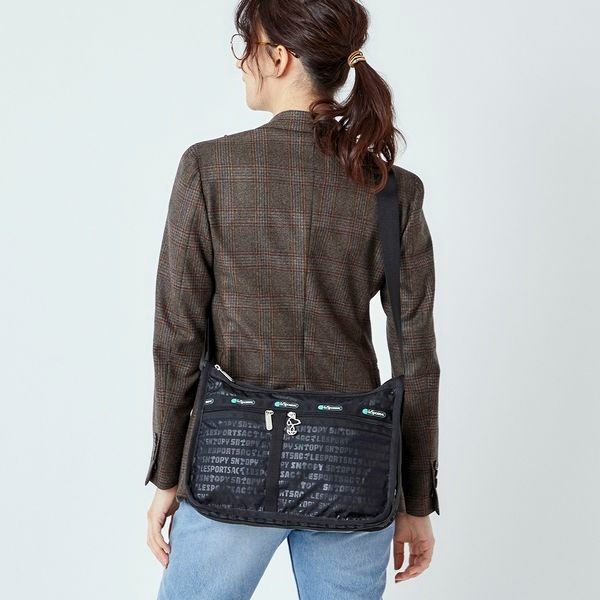 楽天市場 日本限定 Deluxe Everyday Bag スヌーピー タイポグラフィ レスポートサック 丸井 マルイ 楽天市場店