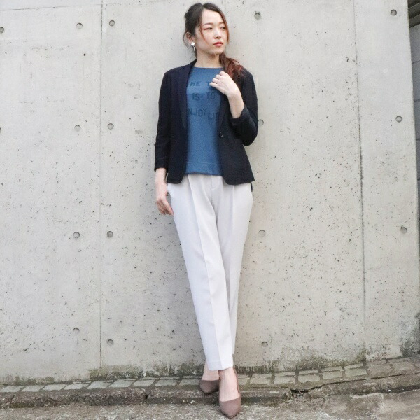 楽天市場 ベーシックテーパードパンツ コムサモデルズ Comme Ca Models 丸井 マルイ 楽天市場店