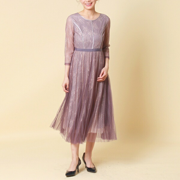 Sale ローズティアラ Rose Tiara ワンピース チュール レースレイヤードワンピース ローズティアラ Rose Tiara 丸井 マルイ 店