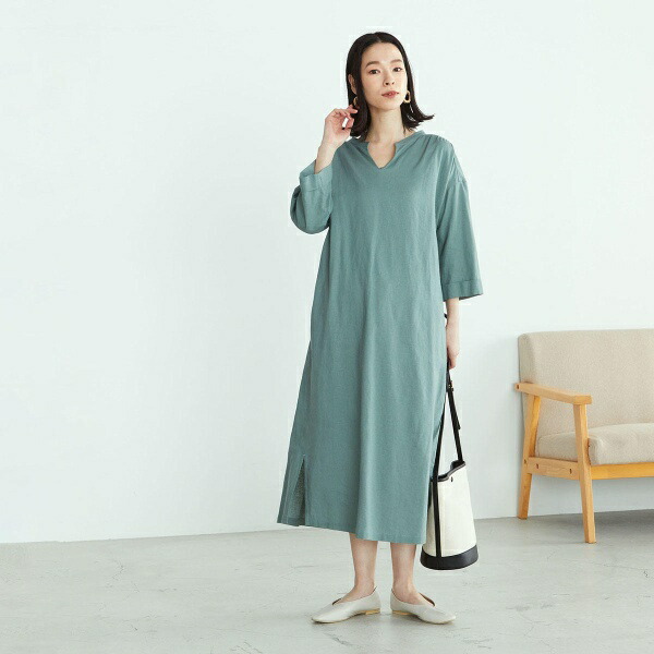 楽天市場 リネン スキッパー ワンピース アッパッパ Onigiri コムサイズムレデイス Comme Ca Ism 丸井 マルイ 楽天市場店