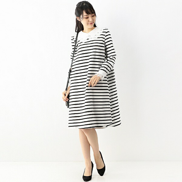 楽天市場 コスメティックボーダーワンピース フランシュリッペ Franche Lippee 丸井 マルイ 楽天市場店