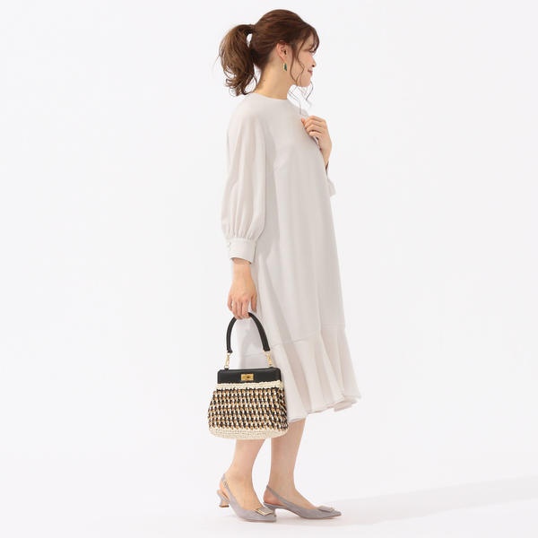 楽天市場 ジョーゼットフレアワンピース フォーマル対応 シップス レディース Ships For Women 丸井 マルイ 楽天市場店