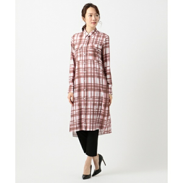 楽天市場 ｌａｙａｒｄ ｃｈｅｃｋ ｐｔ ワンピース アイシービー ｉｃｂ 丸井 マルイ 楽天市場店