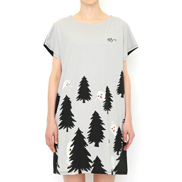 楽天市場 レディース コラボレーションワンピース 森のおばけ せなけいこ グラニフ Graniph 丸井 マルイ 楽天市場店