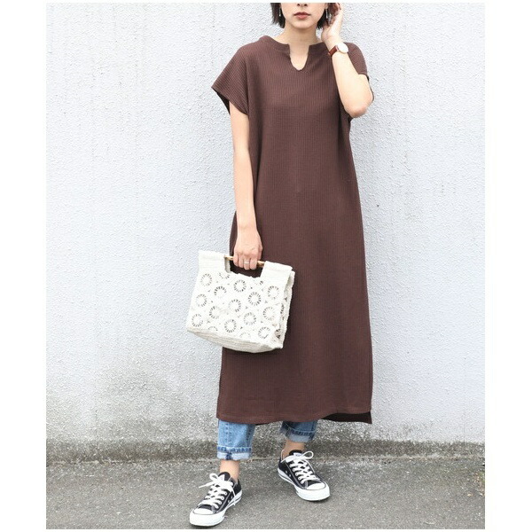 楽天市場 サーマルスキッパー ロング半袖ワンピース クラシカルエルフ Classical Elf 丸井 マルイ 楽天市場店