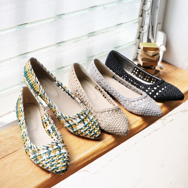 楽天市場 メッシュフラットパンプス 1123 オリエンタルトラフィック 丸井 マルイ 楽天市場店