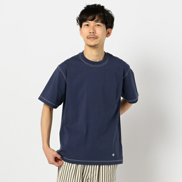 楽天市場 ｄａｎｔｏｎ ダントン ロゴ刺しゅう ｔシャツ フレディ グロスター メンズ Fredy Gloster 丸井 マルイ 楽天市場店