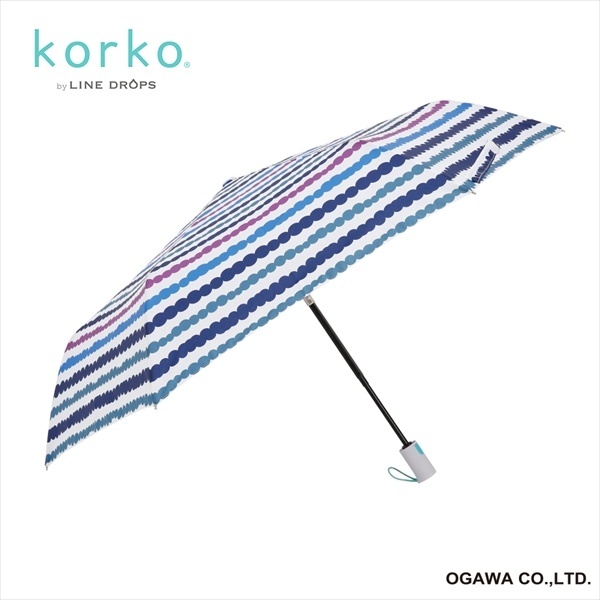 楽天市場 Korko 雨傘 ワンタッチ自動開閉 折りたたみ傘 約2g 軽量 持ち運び便利 コルコ Korko 丸井 マルイ 楽天市場店