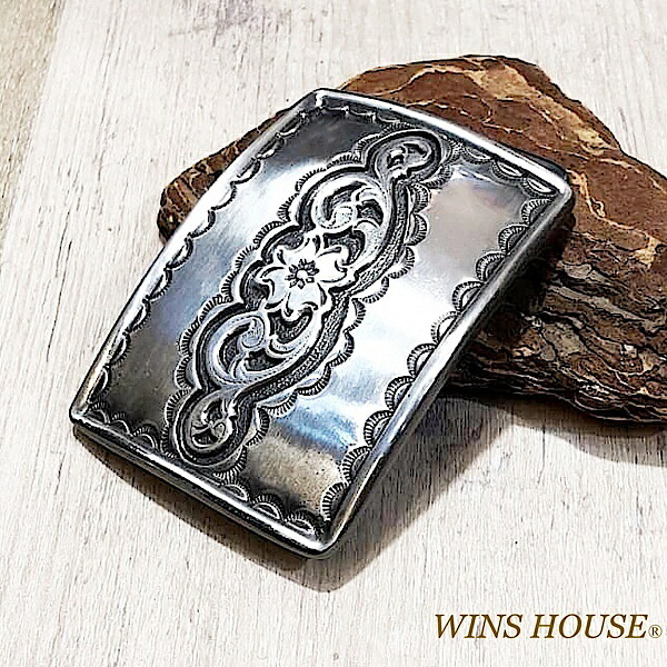 バックル　柄（ 40mm 幅 ベルト 対応 ）／ウインズハウス（WINS HOUSE）