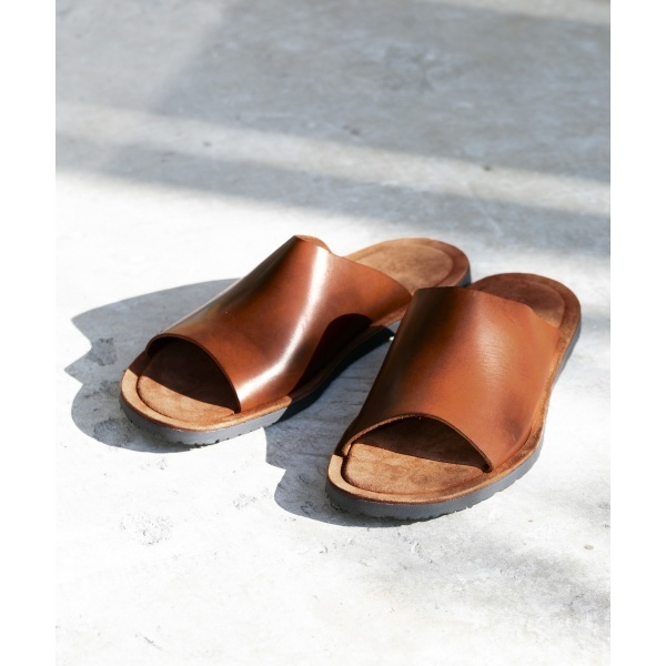 mens wide leather sandals