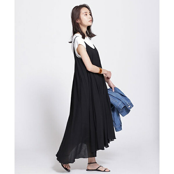 楽天市場 イレギュラーヘムキャミワンピース ナノ ユニバース レディース Nano Universe 丸井 マルイ 楽天市場店