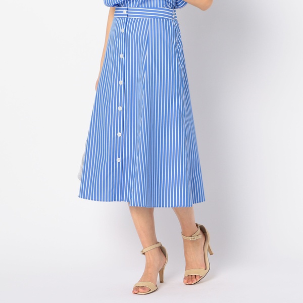 お歳暮 楽天市場 ストライプセットアップスカート ノーリーズ レディース Nolley S 丸井 マルイ 楽天市場店 工場直送 Advance Com Ec
