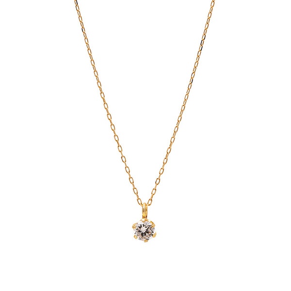 【WEB限定】K10 イエローゴールド ダイヤモンド ネックレス／エステール（ESTELLE）