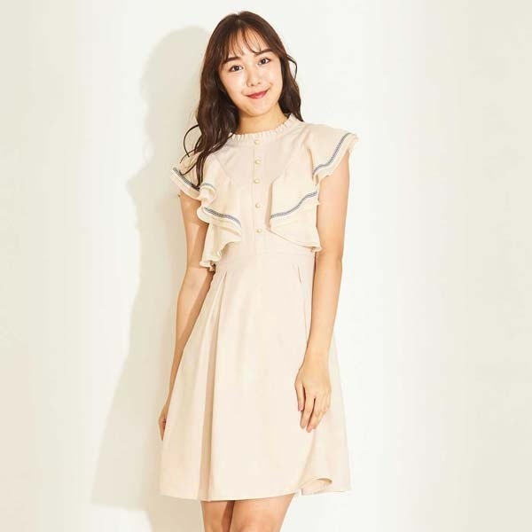 楽天市場 ラッフルリボンワンピース ティティ アンドコー Titty Co 丸井 マルイ 楽天市場店
