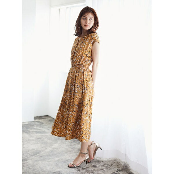 楽天市場 花柄vネックワンピース イェッカヴェッカ Yecca Vecca 丸井 マルイ 楽天市場店