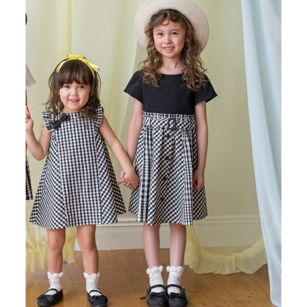 流行に １１０ １４０ｃｍ ブロックチェック ワンピース 組曲 キッズ ｋｕｍｉｋｙｏｋｕ ｋｉｄｓ 丸井 マルイ 店 Www Nso Mn