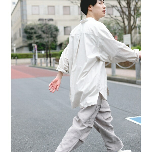 楽天市場 ドロップショルダー オーバーサイズシャツ Web 一部店舗限定 アダム エ ロペ メンズ Adam Et Rope 丸井 マルイ 楽天市場店