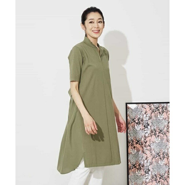 50 Off 洗える スキッパーチュニックワンピース ジョルジュ レッシュ Georges Rech 丸井 マルイ 店 人気no 1 本体 Gmsaz Com