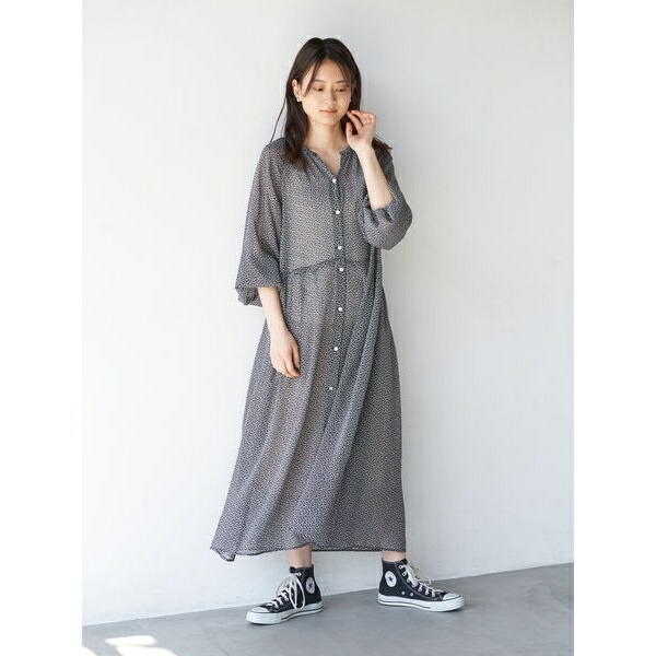楽天市場 フロントボタンウエストタックワンピース アメリカンホリック American Holic 丸井 マルイ 楽天市場店