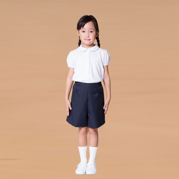 【楽天市場】日本製お子様用キュロットパンツ（紺）／ウエスト 