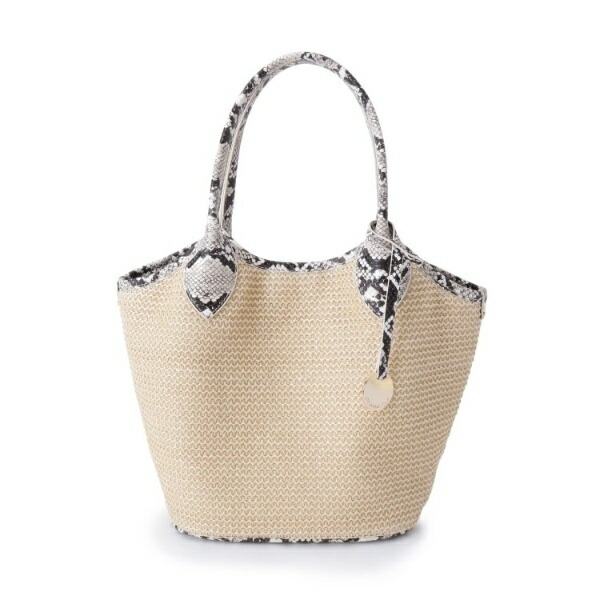 楽天市場 異素材コンビかご風トートバッグ オペークドットクリップ Opaque Clip 丸井 マルイ 楽天市場店