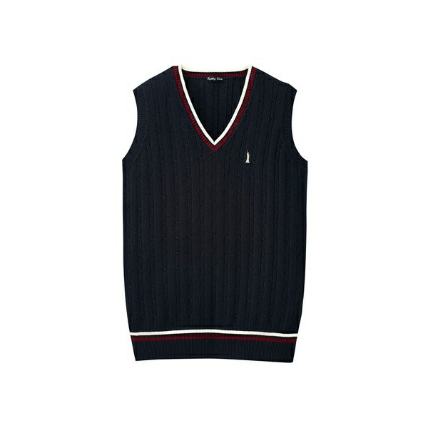 アローズ 新作 5倍ベスト ライン入り Coolmax イーストボーイ スクール East Boy 丸井 マルイ 店 高機能ハイゲージケーブル柄夏用のベスト