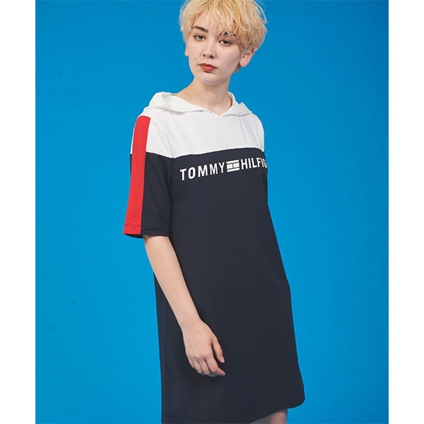 楽天市場 フーデッド Tシャツワンピース トミーヒルフィガー レディース Tommy 丸井 マルイ 楽天市場店