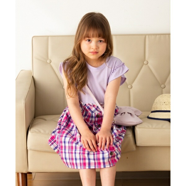 楽天市場 ８０ １３０ チェックドッキング ワンピース エニィファム キッズ ａｎｙ ｆａｍ ｋｉｄｓ 丸井 マルイ 楽天市場店