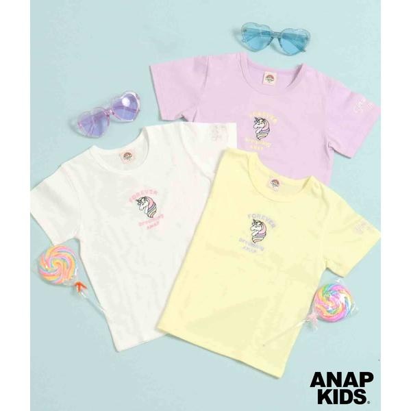 楽天市場 ユニコーン刺繍ｔシャツ アナップキッズ ガール Anap Kids Girl 丸井 マルイ 楽天市場店