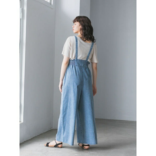 楽天市場 5 6ozデニムサロペット イーハイフンワールドギャラリー E Hyphen World Gallery 丸井 マルイ 楽天市場店