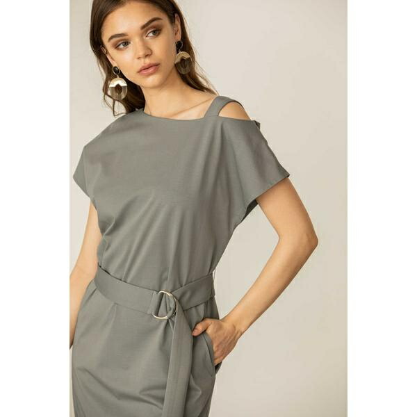 お年玉セール特価 Sale ワンピース ウォッシャブル アシンメトリーショルダーサックワンピース ピンキー ダイアン 正規品