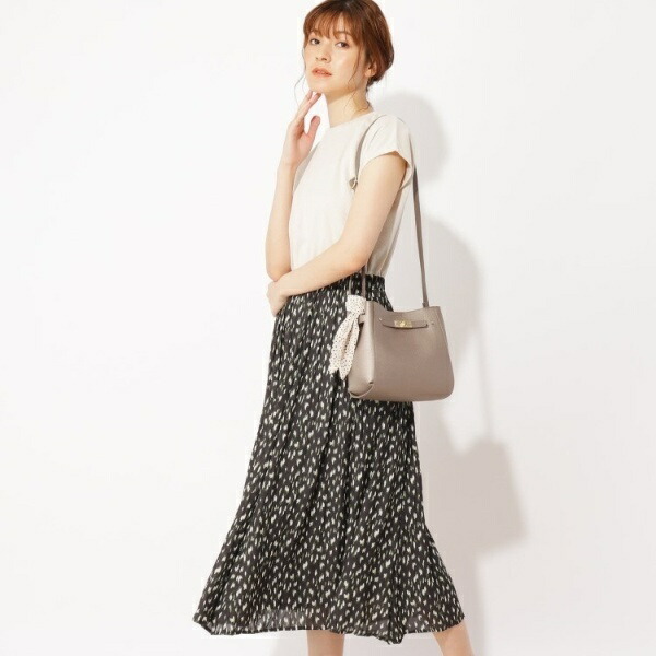 楽天市場 テレコ しわプリーツワンピース グローブ Grove 丸井 マルイ 楽天市場店