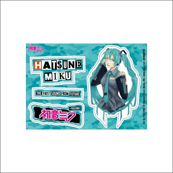 楽天市場 初音ミク Creators Party A6ダイカットステッカー Yoichiro Ver エテルノレシ 丸井 マルイ 楽天市場店